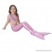 babyHealthy Big Girls 3pcs Sparkle Mermaid Tail Swimmable Swimwear Swimsuit Pink B071XV815P